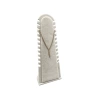 Yerli Üretim Riyad Model Süet Kumaş Krem Renk 31/11 Cm Ayaklı Kolye-halhal Sergileme Standı