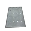 Yerli Üretim Roma Model Dikine Süet Kumaş Gri 34-24 Cm Ayaklı Üçlü Set Tabla Stand