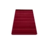 Yerli Üretim Saray Bosna Model Süet Kumaş Bordo Renk 34/24 Cm Kademeli Çekmece Içi Küpe Standı