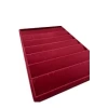 Yerli Üretim Saray Bosna Model Süet Kumaş Bordo Renk 34/24 Cm Kademeli Çekmece Içi Küpe Standı