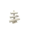 Yerli Üretim Sardunya Kumaş Krem Renk Boy 13 cm En 8 cm Kolyelik
