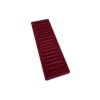 Yerli Üretim Süet Kaplama Bordo Renk Sosisli 35/11 Cm Bileklik Kelepçe Tablası