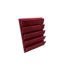 Yerli Üretim Süet Kumaş 20/16 Cm Bordo Renk Ayaklı Küpe Standı