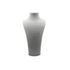 Yerli Üretim Süet Kumaş Elisia Manken Gri Renk 40/ 20 Cm Kolye Gerdanlık Takı Sergileme Mankeni