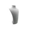 Yerli Üretim Süet Kumaş Elisia Manken Gri Renk 40/ 20 Cm Kolye Gerdanlık Takı Sergileme Mankeni