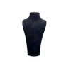 Yerli Üretim Süet Kumaş Elisia Manken Siyah Renk 25/12 Cm Kolye Gerdanlık Takı Sergileme Mankeni