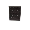Yerli Üretim Süet Kumaş Füme Renk 20/16 Cm Ayaklı Kolye Sergileme Standı