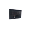 Yerli Üretim Süet Kumaş Füme Renk 34-24 Cm Ayaklı Üçlü Set Tabla Stand