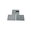 Yerli Üretim Süet Kumaş Gri Renk 34/24 cm 3 lü Takım Çekmece İçi Takı Tablası