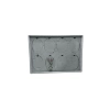 Yerli Üretim Süet Kumaş Gri Renk 34-24 Cm Ayaklı Üçlü Set Tabla Stand