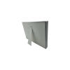 Yerli Üretim Süet Kumaş Gri Renk 34-24 Cm Ayaklı Üçlü Set Tabla Stand