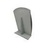 Yerli Üretim Süet Kumaş Gri Renk 34 cm / 24 cm Dik Bombeli Takı Standı