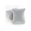 Yerli Üretim Süet Kumaş Gri Renk 5 Adet 8/8 Cm Takı Yastığı