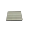 Yerli Üretim Süet Kumaş Krem Renk 22 cm / 14 cm Çekmece İçi Küpe Takı Standı