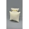 Yerli Üretim Süet Kumaş Krem Renk 5 Adet 8/8 Cm Takı Yastığı
