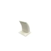 Yerli Üretim Süet Kumaş Krem Renk Ayaklı 9/7 cm Küpe Sergileme Dekoru