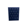 Yerli Üretim Süet Kumaş Lacivert Renk 20/16 Cm Ayaklı Kolye Sergileme Standı