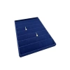 Yerli Üretim Süet Kumaş Lacivert Renk 34/24 Cm Kademeli Çekmece İçi Küpe Standı