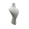 Yerli Üretim Süet Kumaş Lidya Manken Gri Renk 42/20 Cm Kolye Gerdanlık Takı Sergileme Mankeni