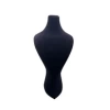 Yerli Üretim Süet Kumaş Lidya Manken Siyah Renk 42/20 Cm Kolye Gerdanlık Takı Sergileme Mankeni
