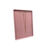Yerli Üretim Süet Kumaş Pembe Renk 34/24 Cm Ayaklı Kolye Sergileme Standı
