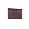 Yerli Üretim Süet Kumaş Pembe Renk 34-24 Cm Ayaklı Üçlü Set Tabla Stand