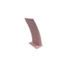 Yerli Üretim Süet Kumaş Pembe Renk Ayaklı 17/8,5 cm Kolye Sergileme Dekoru