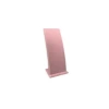 Yerli Üretim Süet Kumaş Pembe Renk Ayaklı 17/8,5 cm Kolye Sergileme Dekoru
