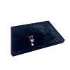 Yerli Üretim Süet Kumaş Dakka Model Siyah Renk 34-24 Cm Ayaklı Üçlü Set Tabla Stand
