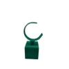 Yerli Üretim Süet Kumaş Yeşil Renk 13 cm Kelepçe Saat Sergileme Standı