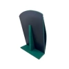 Yerli Üretim Süet Kumaş Yeşil Renk 34 Cm / 24 Cm Dik Bombeli Takı Standı