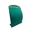 Yerli Üretim Süet Kumaş Yeşil Renk 34 Cm / 24 Cm Dik Bombeli Takı Standı