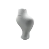 Yerli Üretim Zeus Model Süet Kumaş Gri Renk 29/ 22 Cm Takım Kolye Sergileme Mankeni