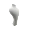 Yerli Üretim Zeus Model Süet Kumaş Gri Renk 42 / 22 Cm Takım Kolye Sergileme Mankeni