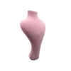 Yerli Üretim Zeus Model Süet Kumaş Pembe Renk 42 / 22 Cm Takım Kolye Sergileme Mankeni