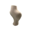 Yerli Üretim Zeus Model Süet Kumaş Sütlü Kahve Renk 29/ 22 Cm Takım Kolye Sergileme Mankeni