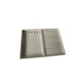 Rio Model Süet Kumaş Krem Renk 24/34 Cm Tırnak-sosis TakıSergileme  Standı