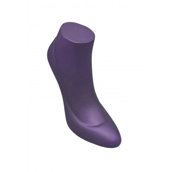 Polyester Malzeme Mor Renk 16 cm Takı Sergileme Ayak Mankeni