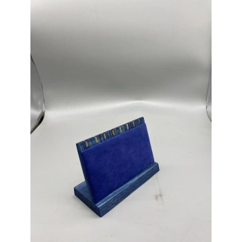 Ahşap El Boyaması Çift Renk18x13 Cm Çoklu Bileklik Standı