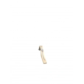 İmera Deri Kumş Krem Renk Tekli İnce Bileklik