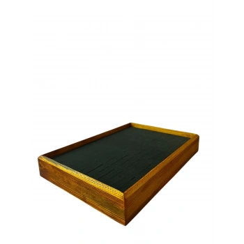 Yerli Üretim Süet Kumaş Yeşil Renk 34/24 Cm Batırmalı