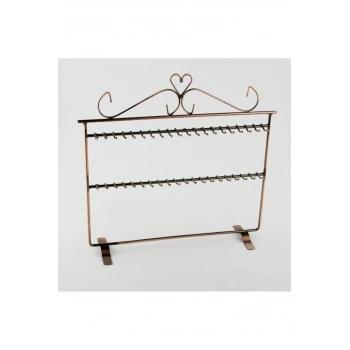 İthal Metal Bakır Renk 32x30 Cm Bileklik Standı