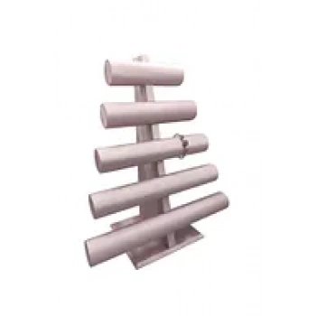 Lüx İmera Deri Kumaş Pembe Renk Boy 45 cm En 38 cm 5li T Model Bilezik Sergileme