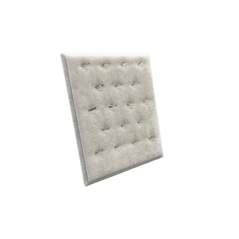 Süet Kumaş Krem Renk 20/16 Cm Ayaklı Kolye Sergileme Standı