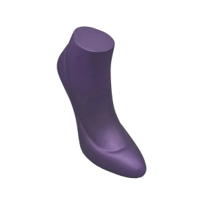 Polyester Malzeme Mor Renk 16 cm Takı Sergileme Ayak Mankeni