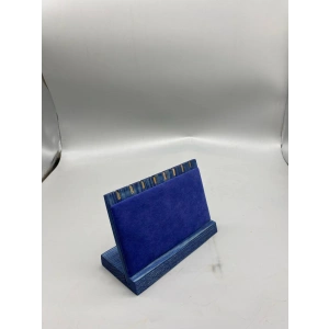 Ahşap El Boyaması Çift Renk18x13 Cm Çoklu Bileklik Standı
