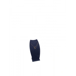 Sardunya Kumaş Lacivert Renk Boy 17 cm En 10 cm Dubai Model Kolyelik