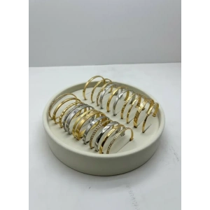 Süet Kumaş Krem Renk 20x20 Cm Yuvarlak Batırmalı Bileklik Kelepçe Tablası