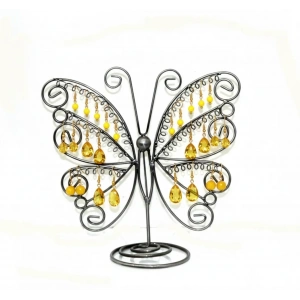 İthal Metal Siyah Renk 26x28Cm Küpe Standı