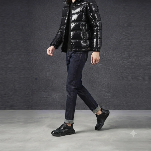 CROFILIP Trend Sokak Stili Ortopedik Sneakers 502797 Siyah